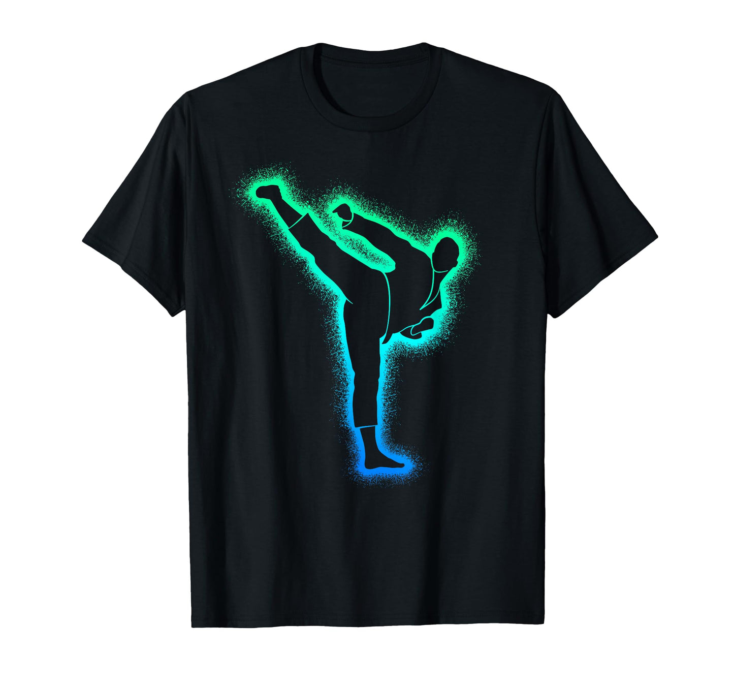 Taekwondo Martial Arts Dad Men Boys Karate T-Shirt