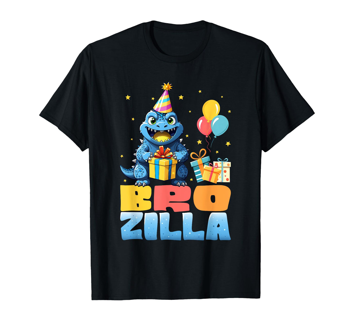 Brozilla Funny Monster Kaiju Family Matching Birthday Boys T-Shirt