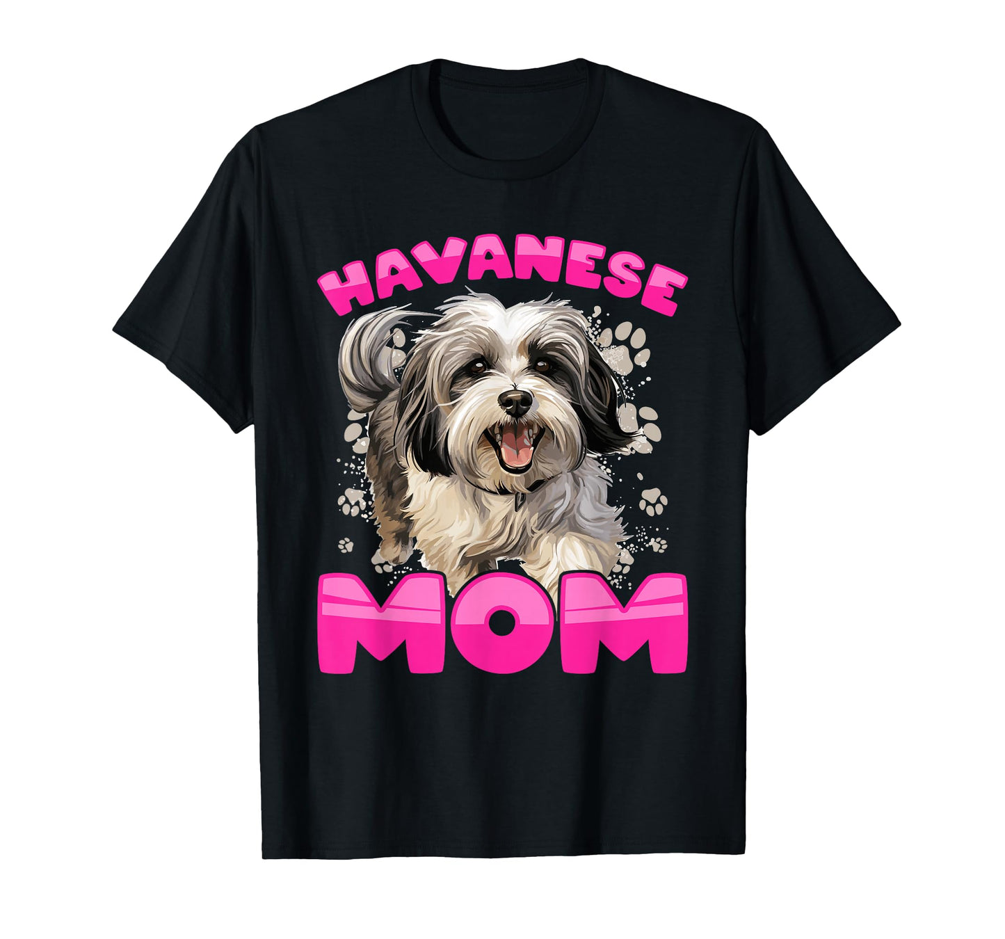 Havanese Dog Breed Pet Havanese Mom T-Shirt