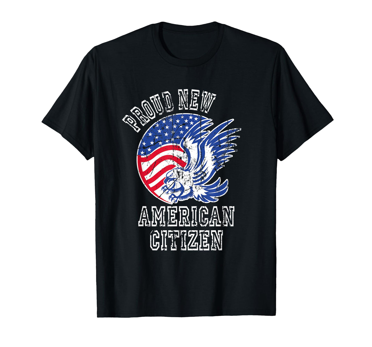 Proud New American Citizen Naturalized Citizen T-Shirt