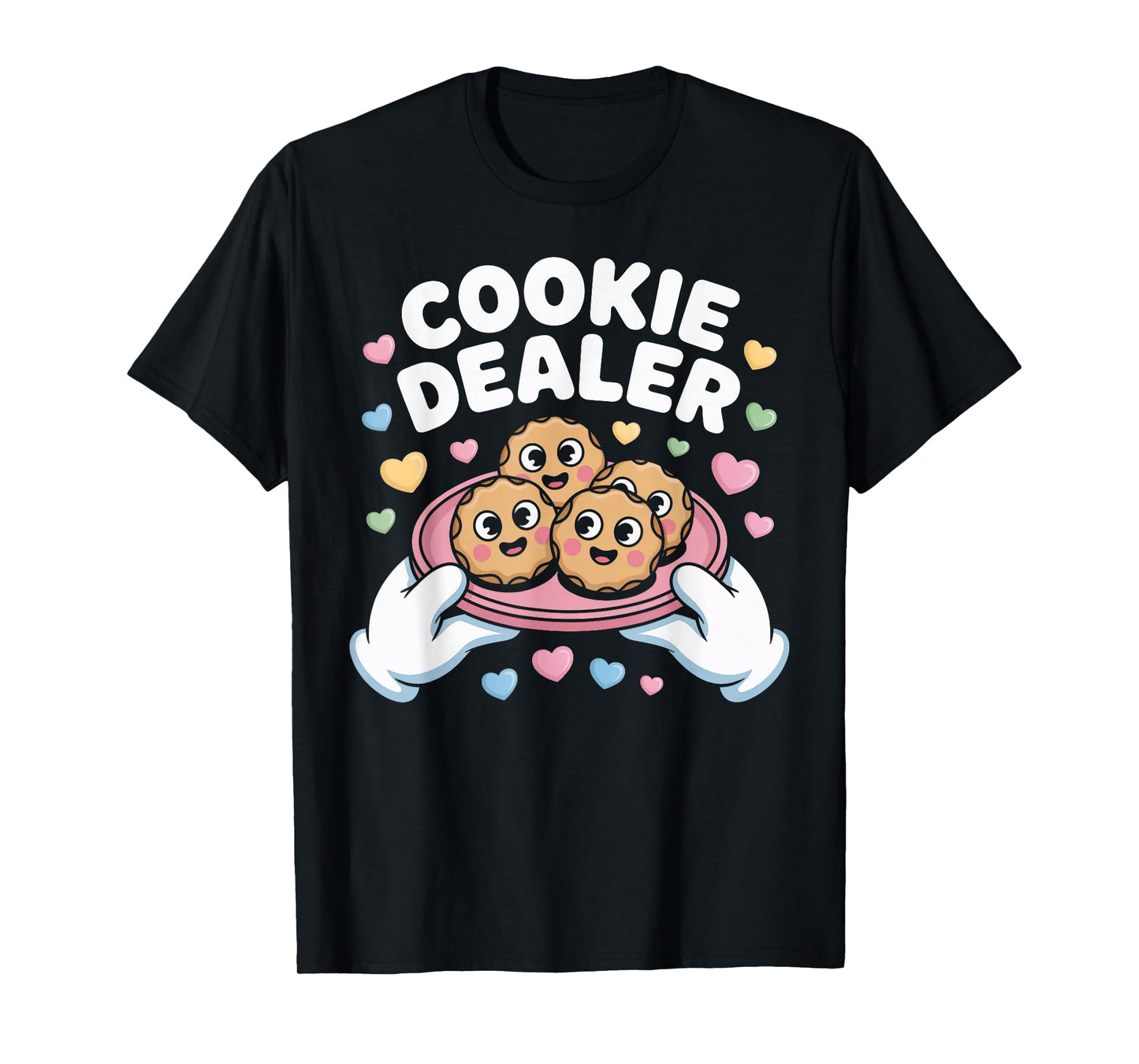 Cookie Dealer Vintage Plate of Christmas Cookies Holiday T-Shirt