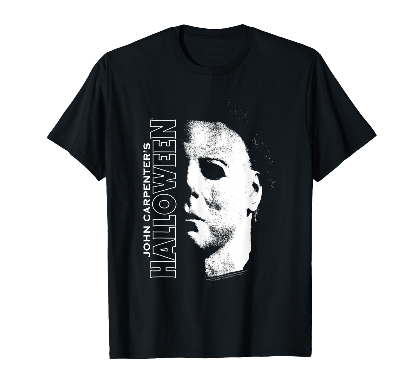 Halloween Michael Myers Large Face T-Shirt