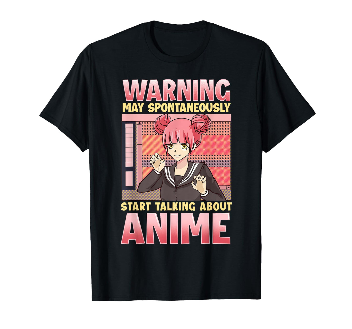 Anime Shirts For Women Girls Anime Girl Shirt Funny Anime T-Shirt