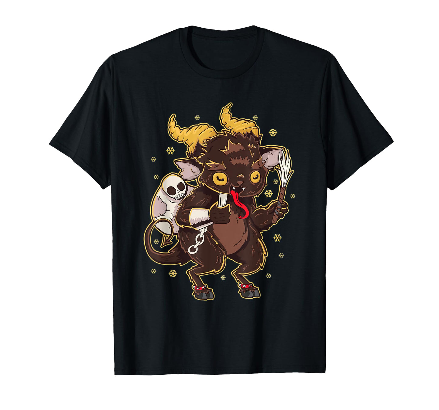 Baby Krampus Manga Kawaii Christmas Creepy Merry Krampus T-Shirt