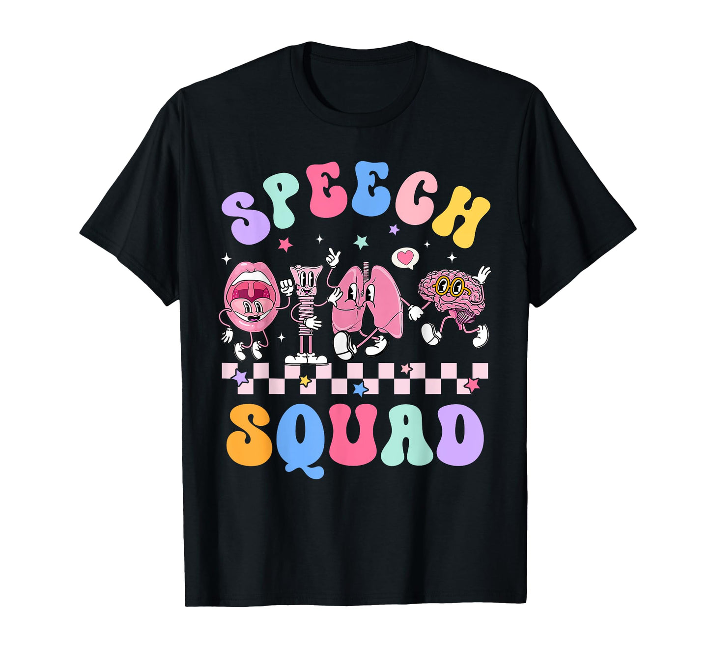 SLP Speech Squad Therapy Speech Language Pathologist T-Shirt