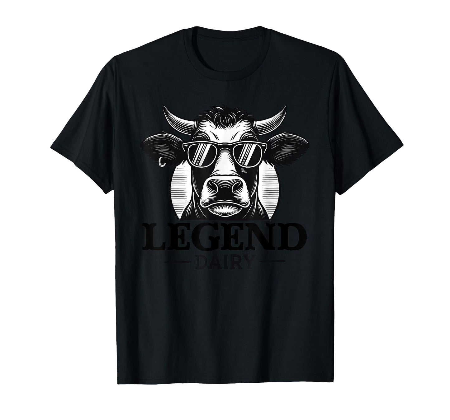 Cow legend dairy udderly fun cow pun farmer country western T-Shirt