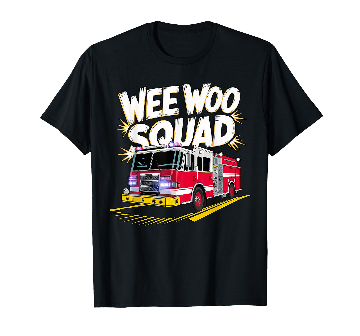 Wee Woo Squad Firefighter T-Shirt