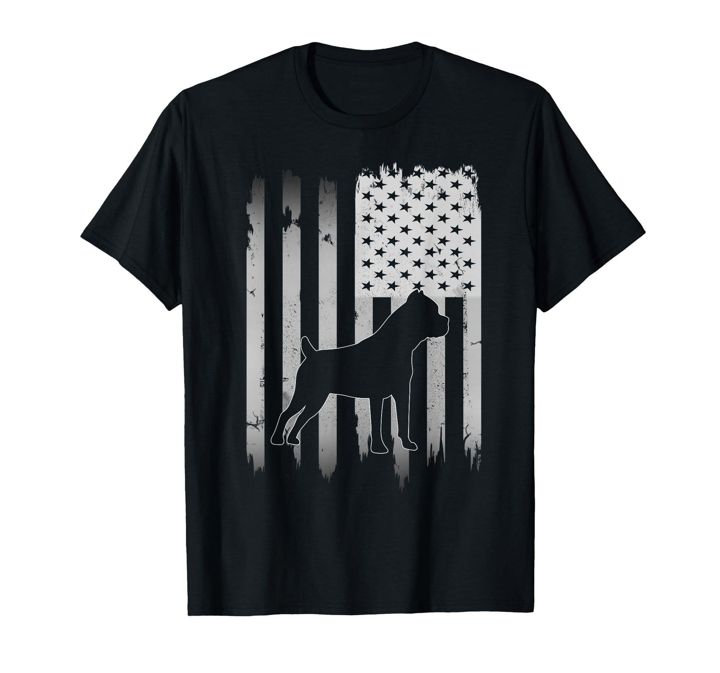 Cane Corso Dog USA American Flag 4th of July Patriotic Gift T-Shirt