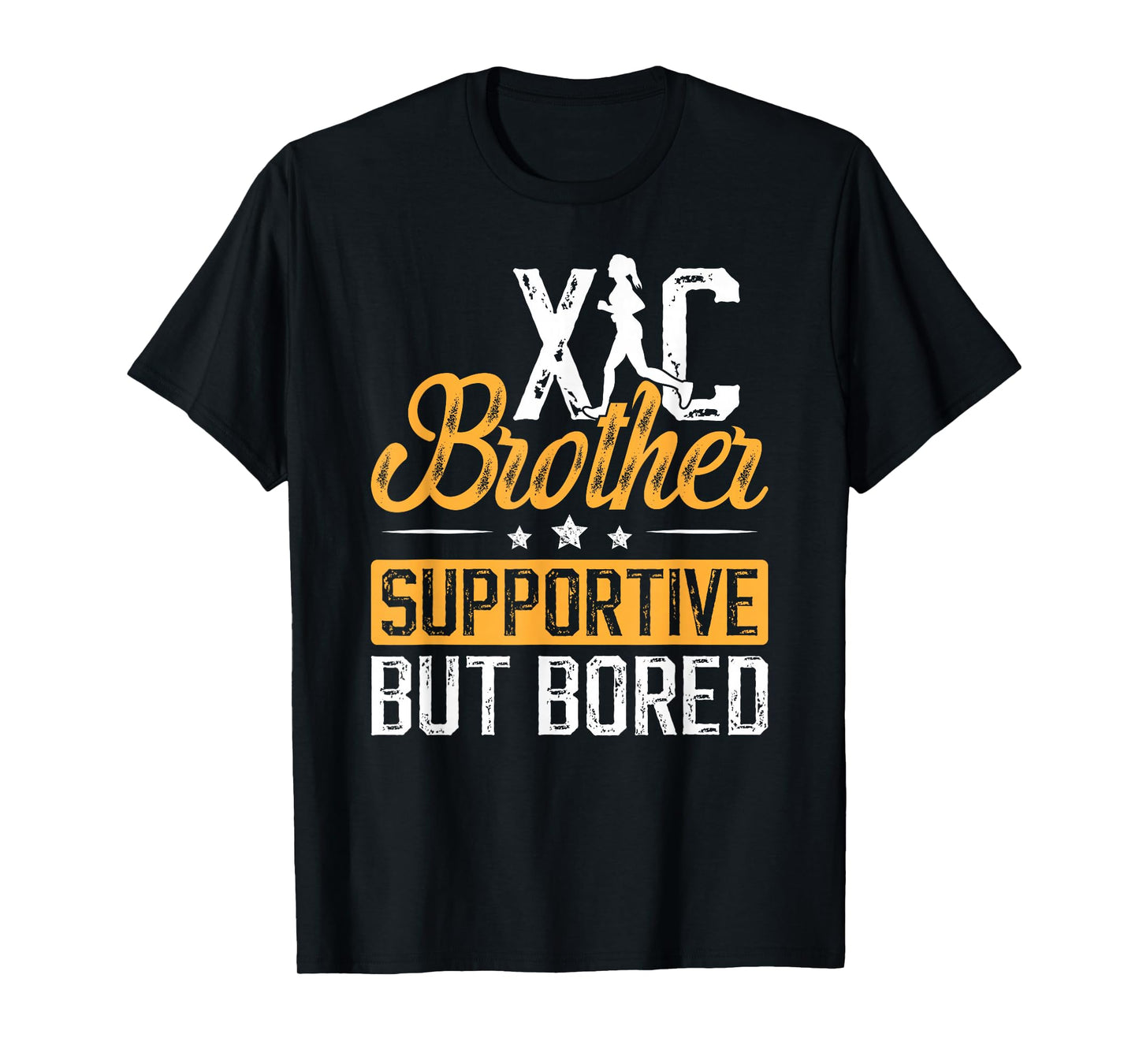 XC Brother Supportive Cross Country Brother XC Runner Bro T-Shirt