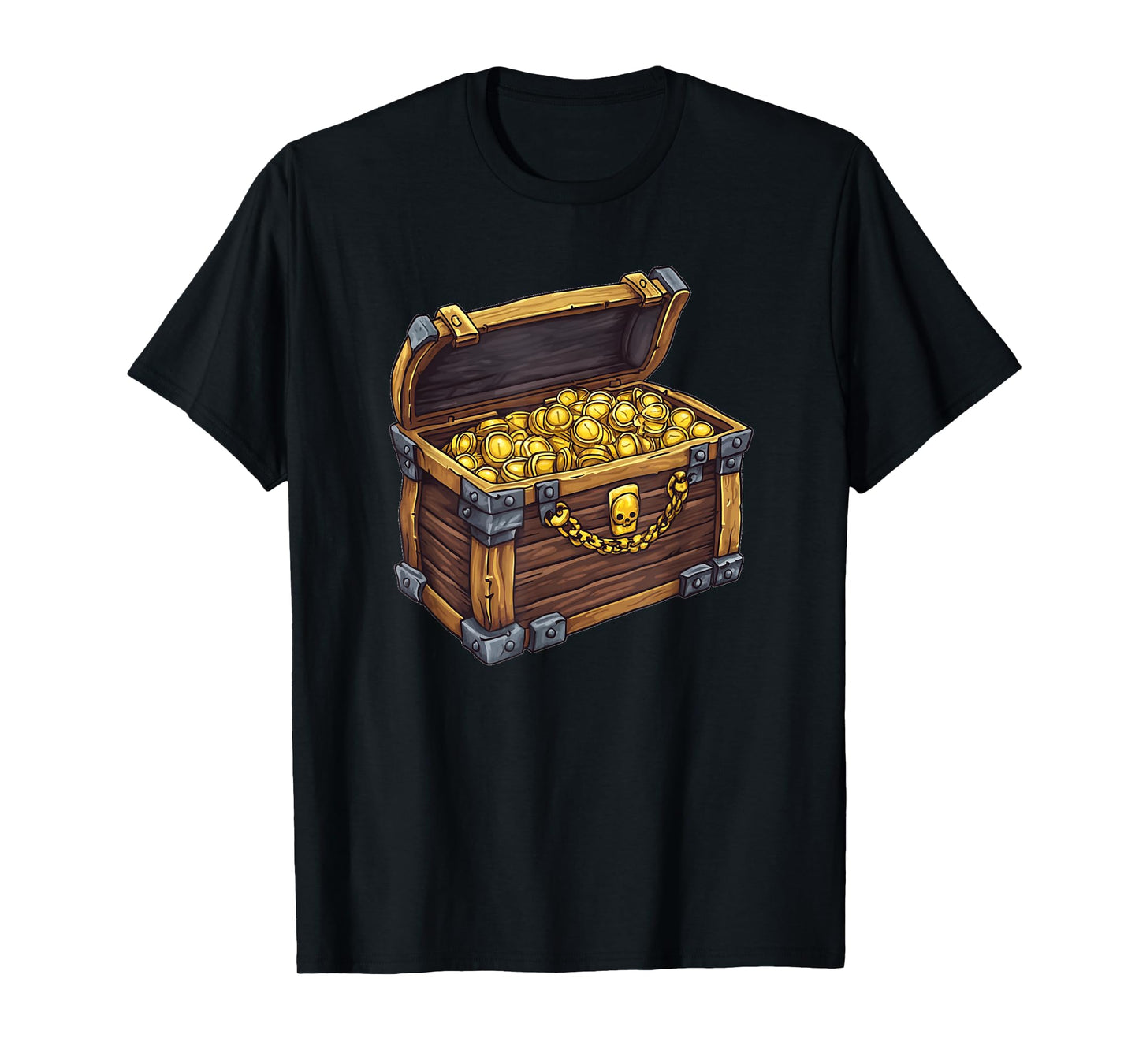 Golden Pirate Treasure Chest Outfit for Pirates T-Shirt