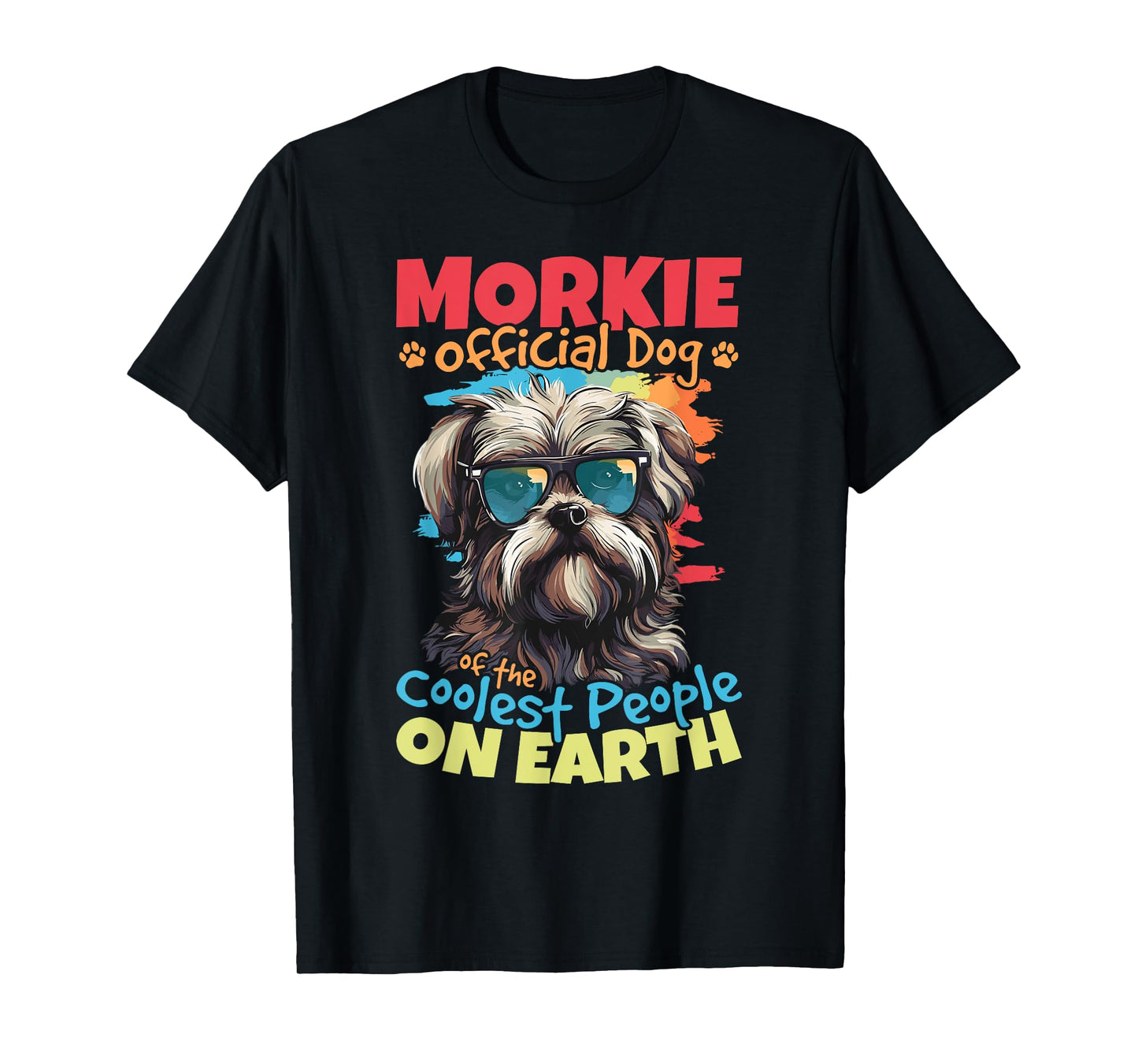 Morkie Dog Breed Pet Morkie Official Dog T-Shirt