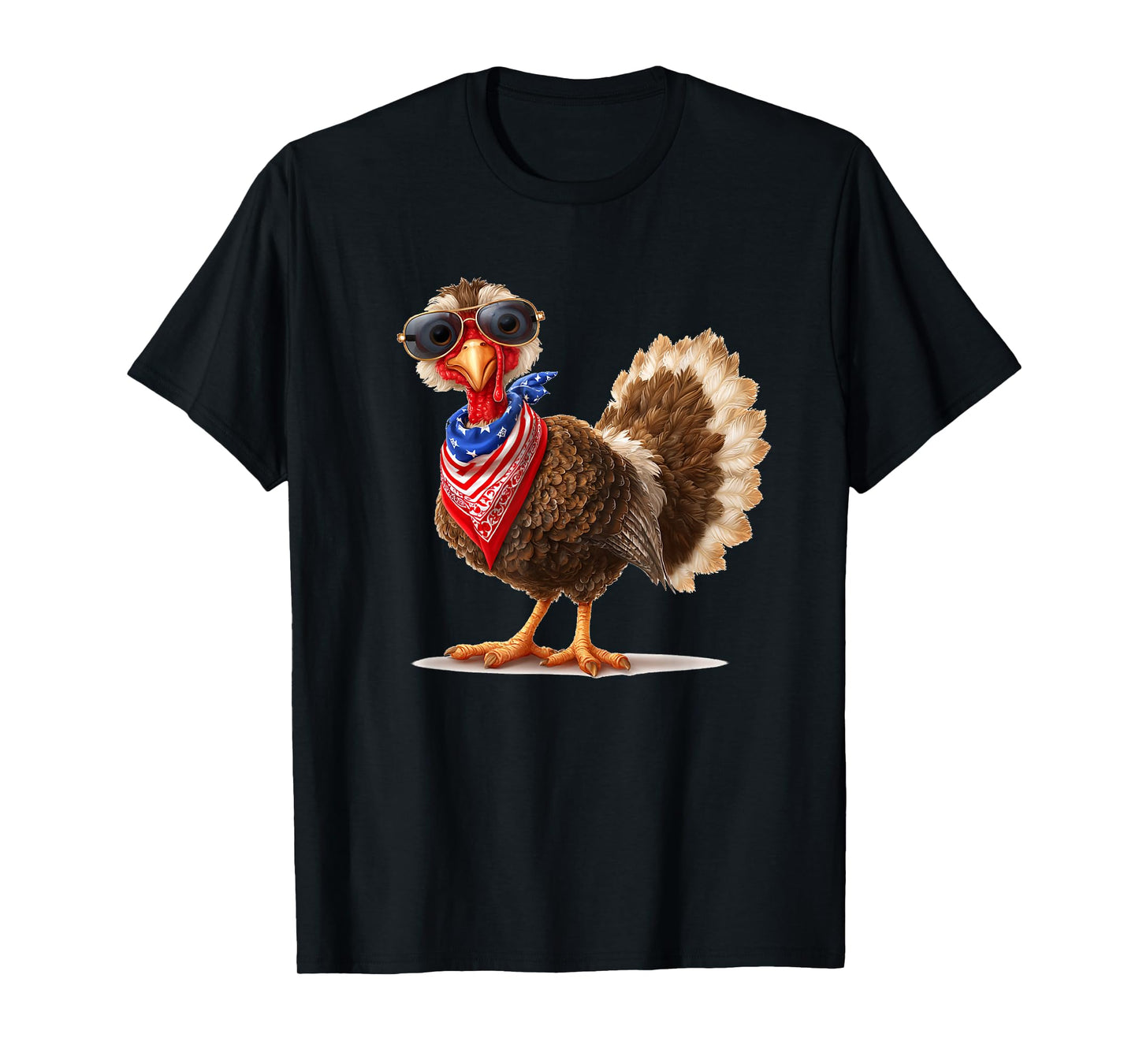 Sunglasses Turkey with Bold Shades for Cool Turkeys T-Shirt