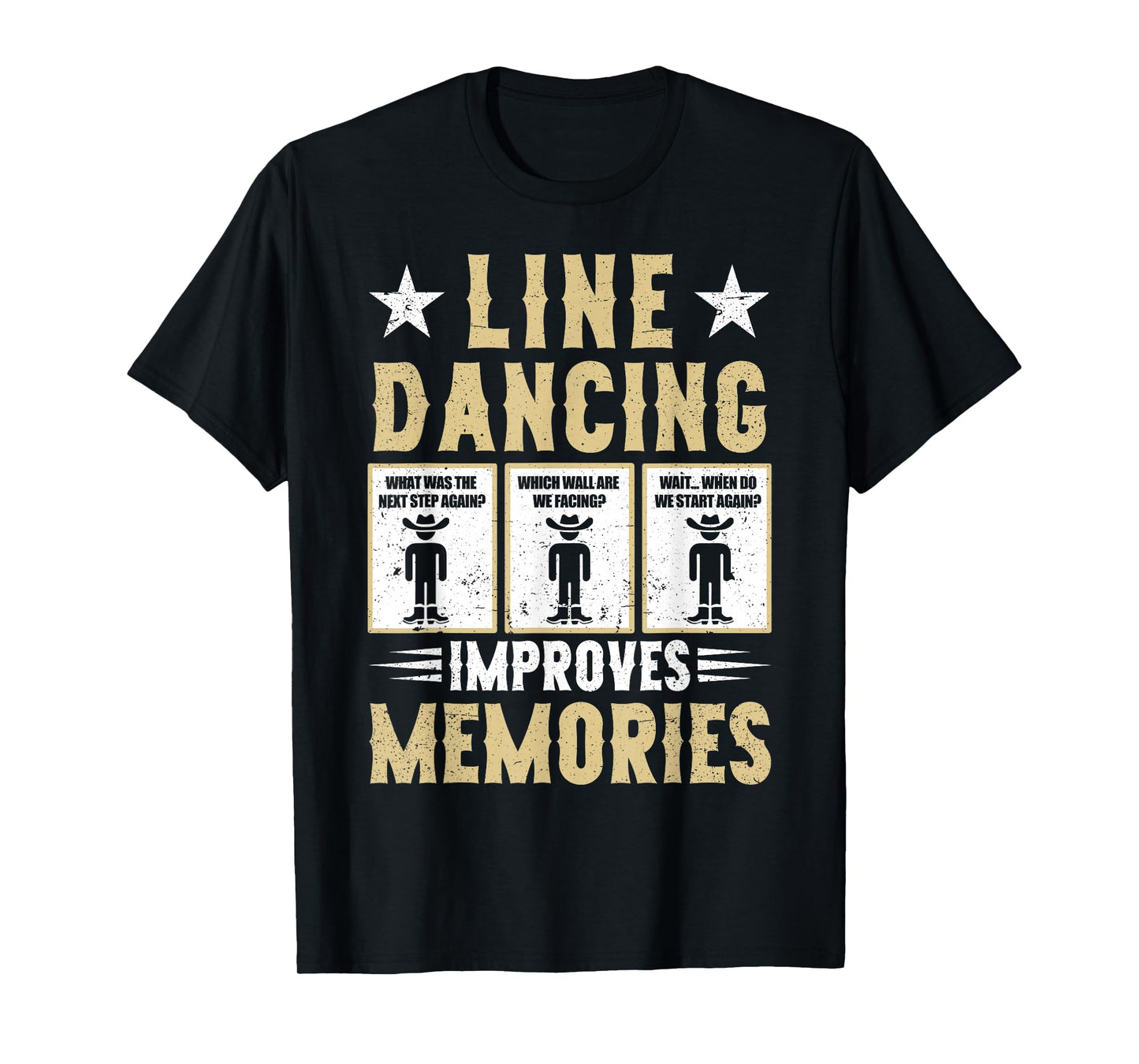 Line Dancing Funny Line Dance T-Shirt