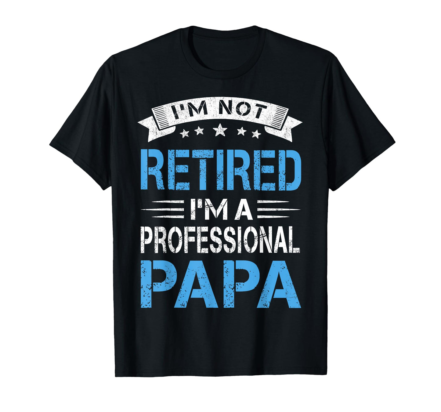I'm Not Retired A Professional Papa Funny Fathers Day Gift T-Shirt