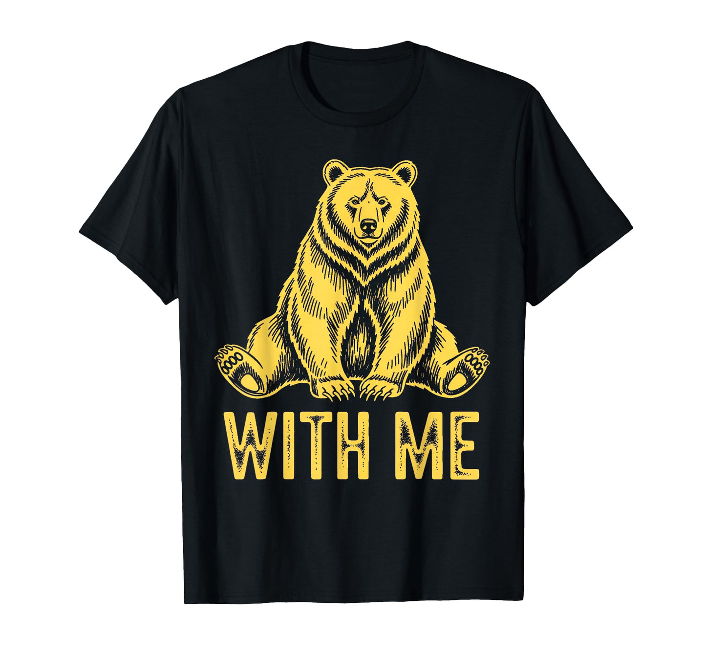 Cute Bear Bear with Me Vintage Tops Vintage Tees T-Shirt