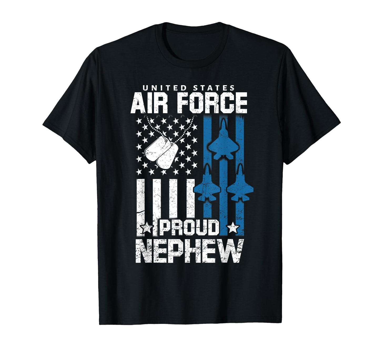 Proud Nephew of US Air Force Veteran USAF Family Matching T-Shirt