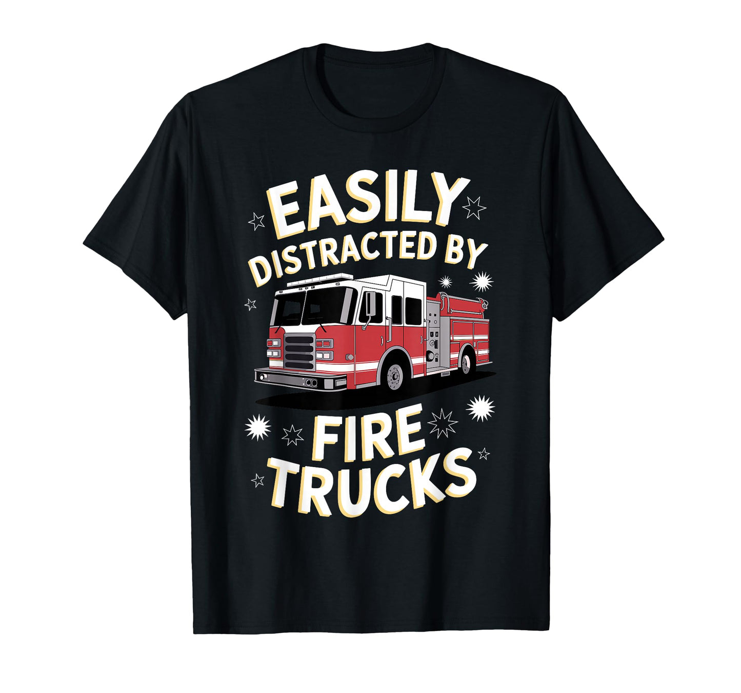 Funny Firefighter Art for Men Women Fireman Gag Fire Fighter T-Shirt