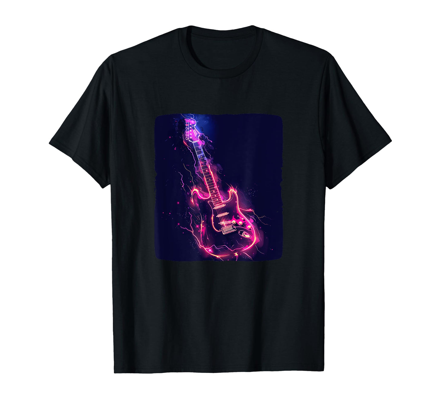 Thunder Strikes with this Electric Guitar Sound Costume T-Shirt
