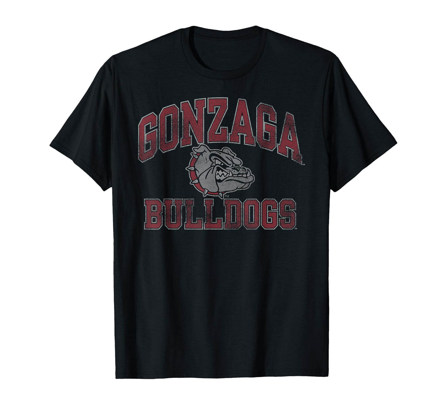 Gonzaga Bulldogs Vintage Worn Navy Officially Licensed T-Shirt
