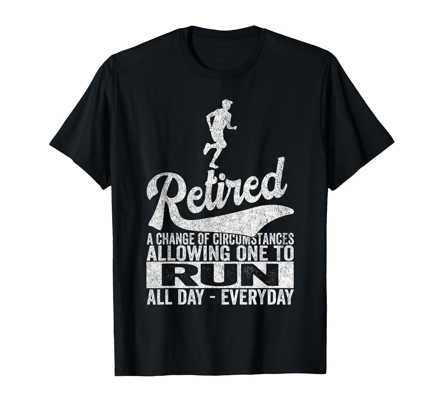 Funny Retired Definition Retirement Plan Running Runner T-Shirt