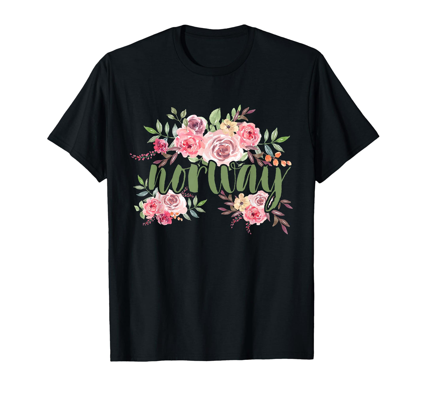 Flowers Norway T-Shirt