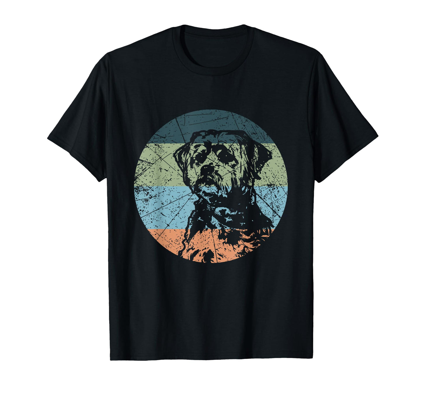 Retro Dog Silhouette - Vintage Shorkie T-Shirt