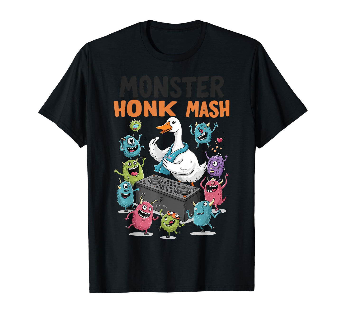 Silly Goose Costume Monster Honk Mash Halloween Party T-Shirt