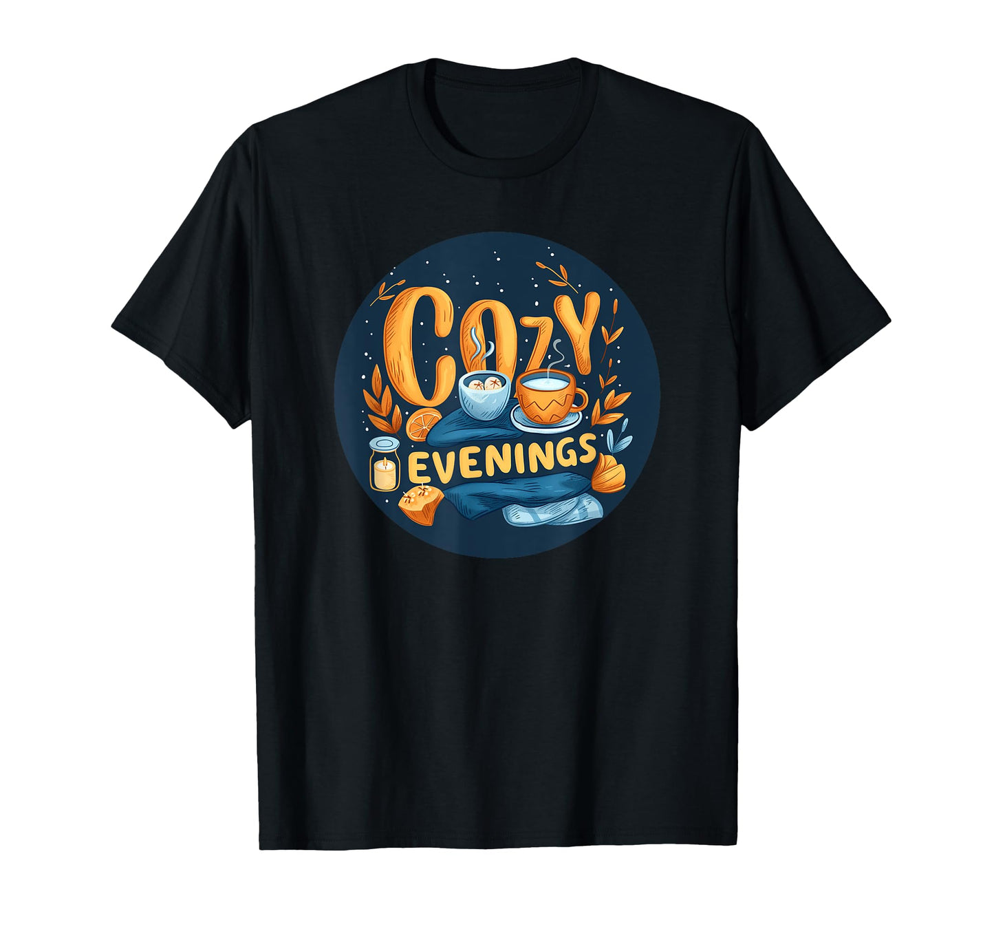 Snuggle Up: Cozy Evenings Style for a Warm Vibe T-Shirt