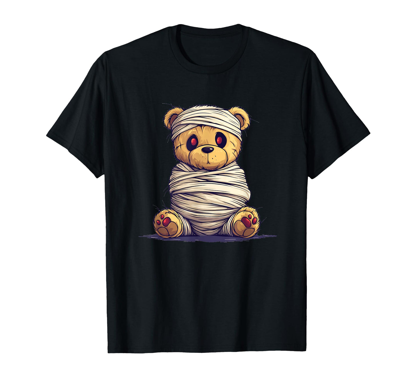 Adorable Teddy Bear Dressed as Mummy for Adults and Kids T-Shirt