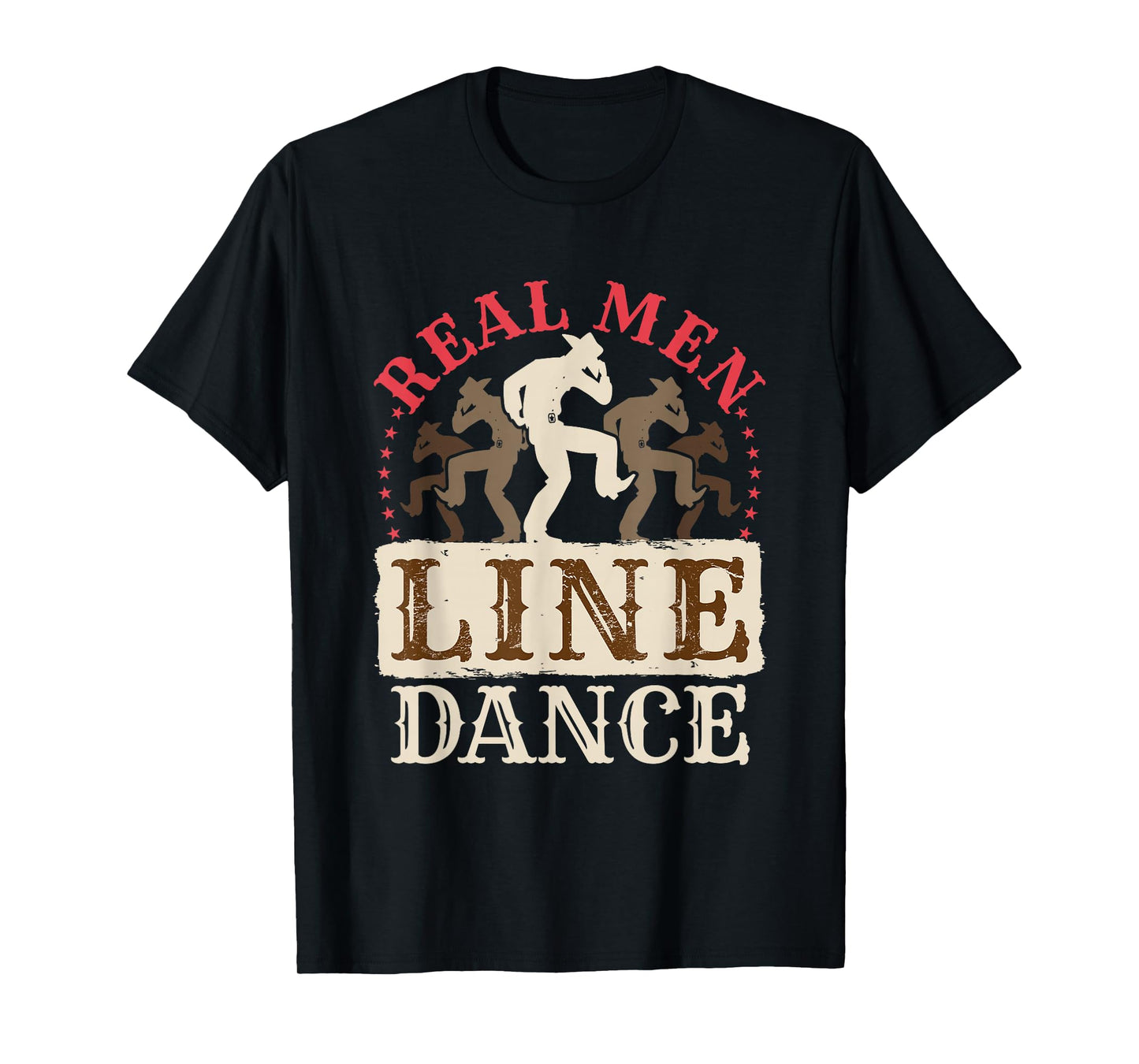Real Men Line Dance T-Shirt