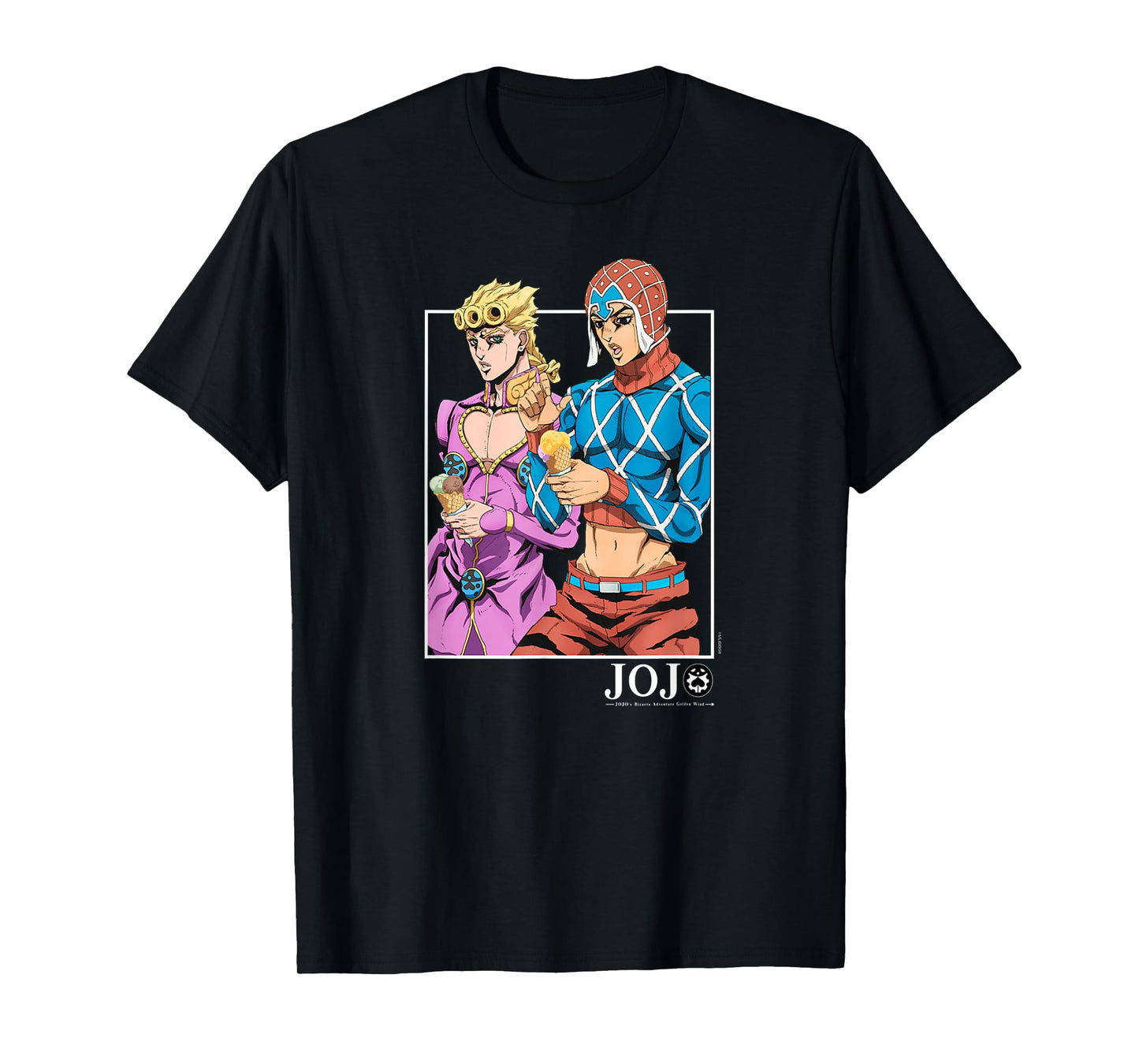 JoJo's Bizarre Adventure Enjoying Ice Cream Anime T-Shirt