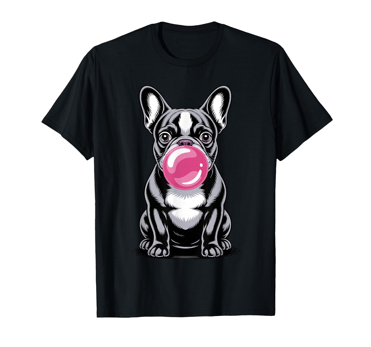Cool French Bulldog Art for Men Women Frenchie Bulldog Lover T-Shirt