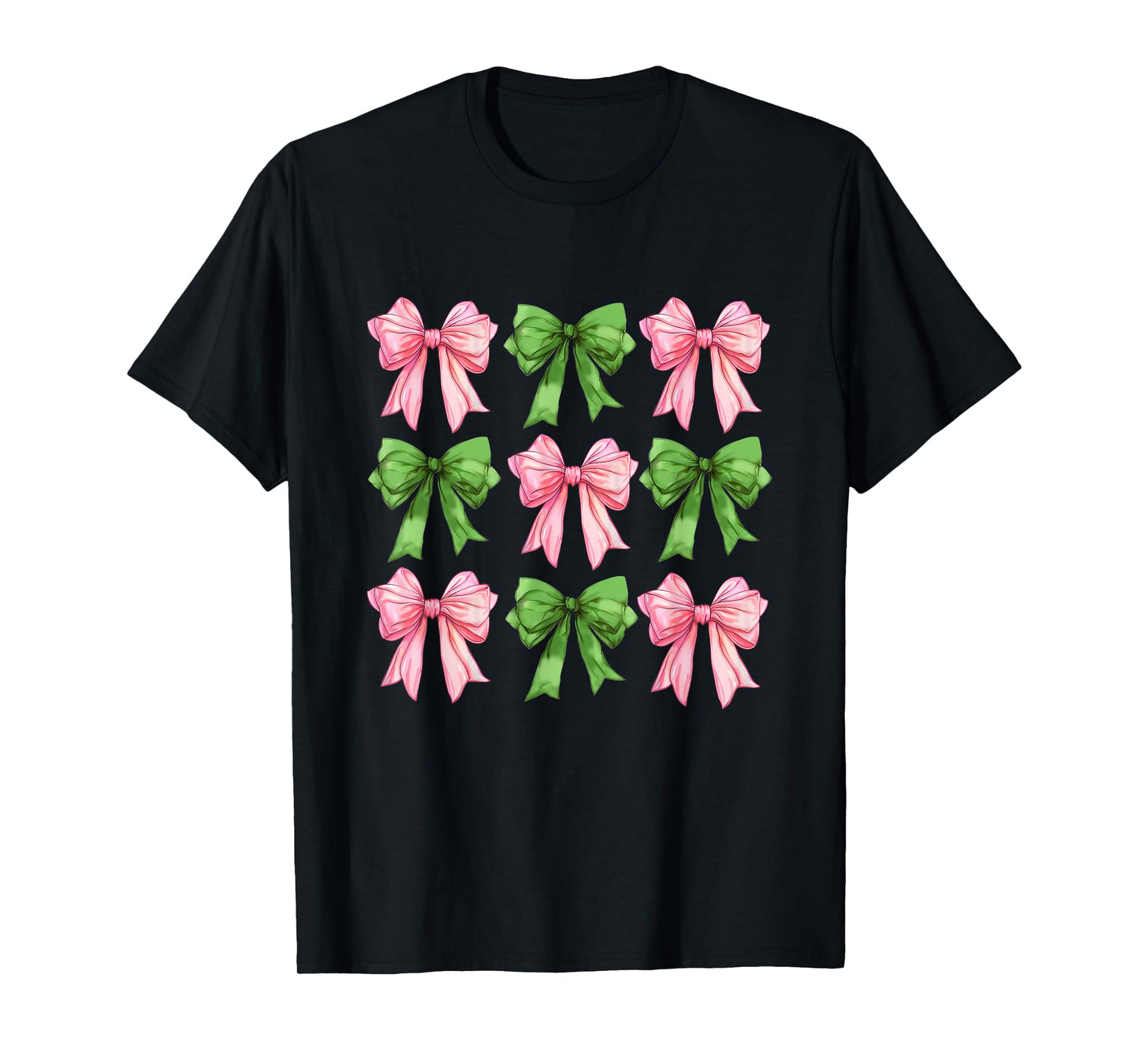 Coquette Bow Funny Gift Halloween 2025 Gift For Her T-Shirt