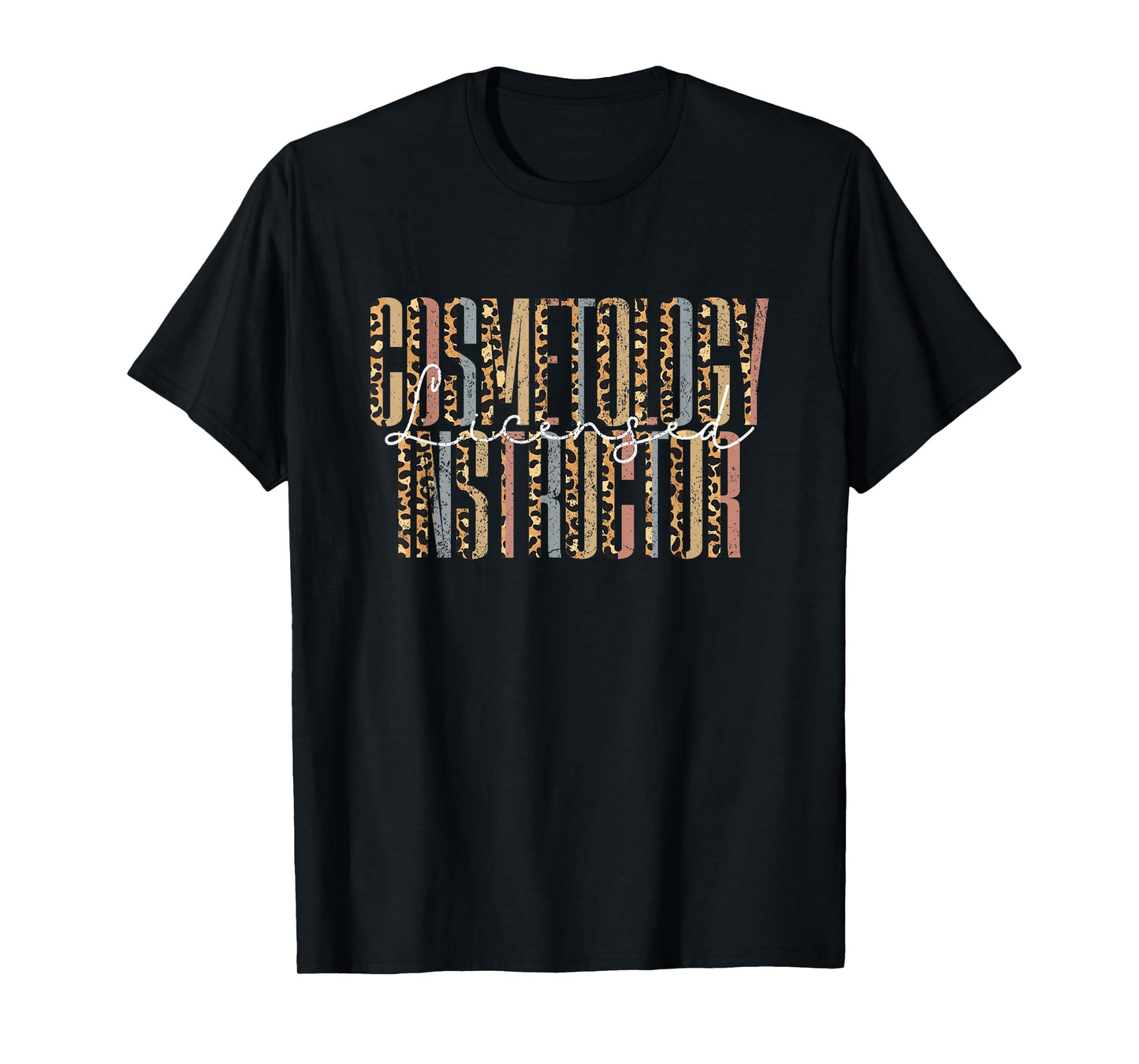 Vintage Licensed Cosmetology Instructor T-Shirt