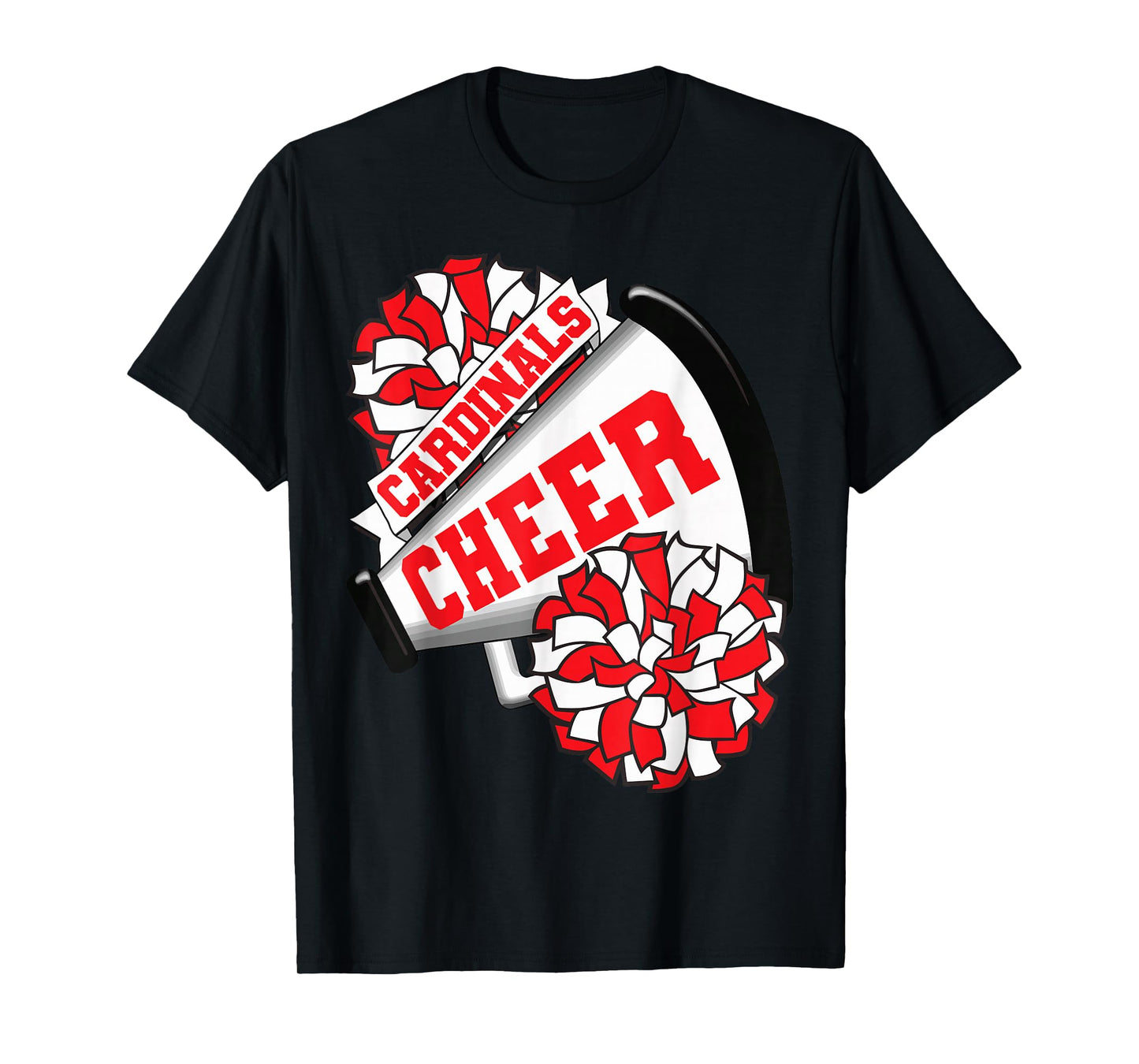 Cardinals Cheer For Cheerleading Team Spirit T-Shirt