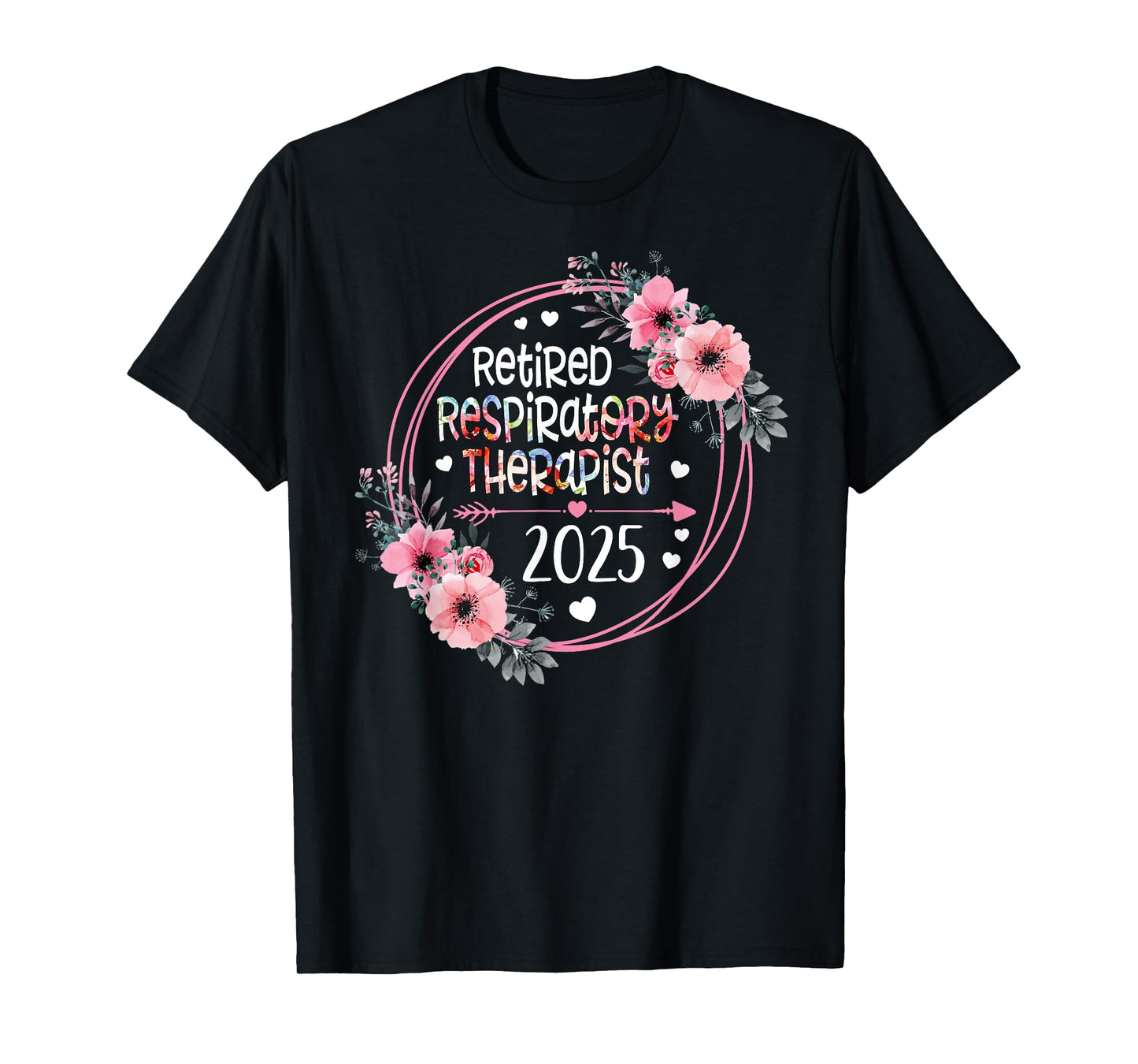 Retired Respiratory Therapist Est 2025 Retirement Therapy RT T-Shirt