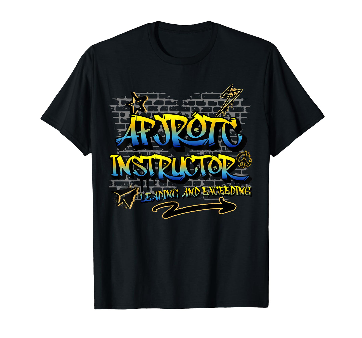 Proud AFJROTC Instructor US Veteran Military AFJROTC Teacher T-Shirt