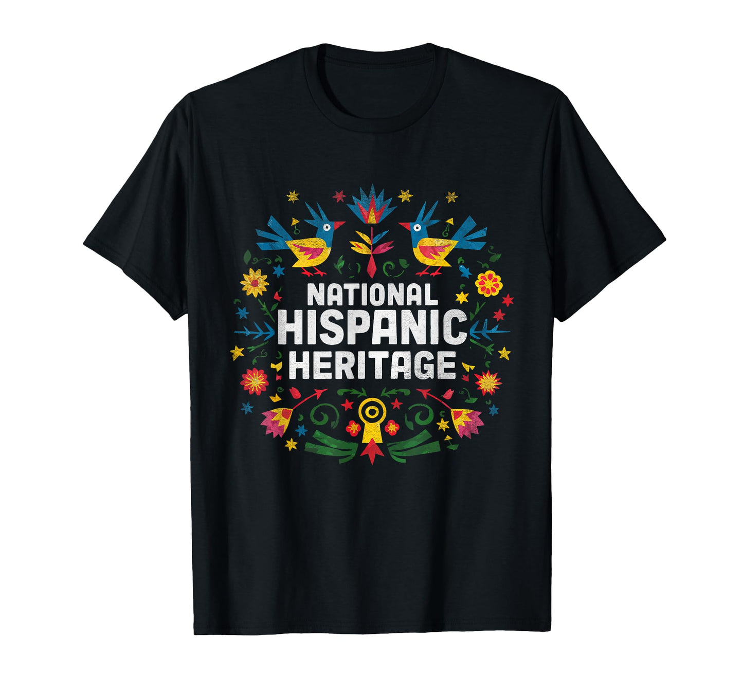 Hispanic Heritage Month National Latino Countries Flags T-Shirt