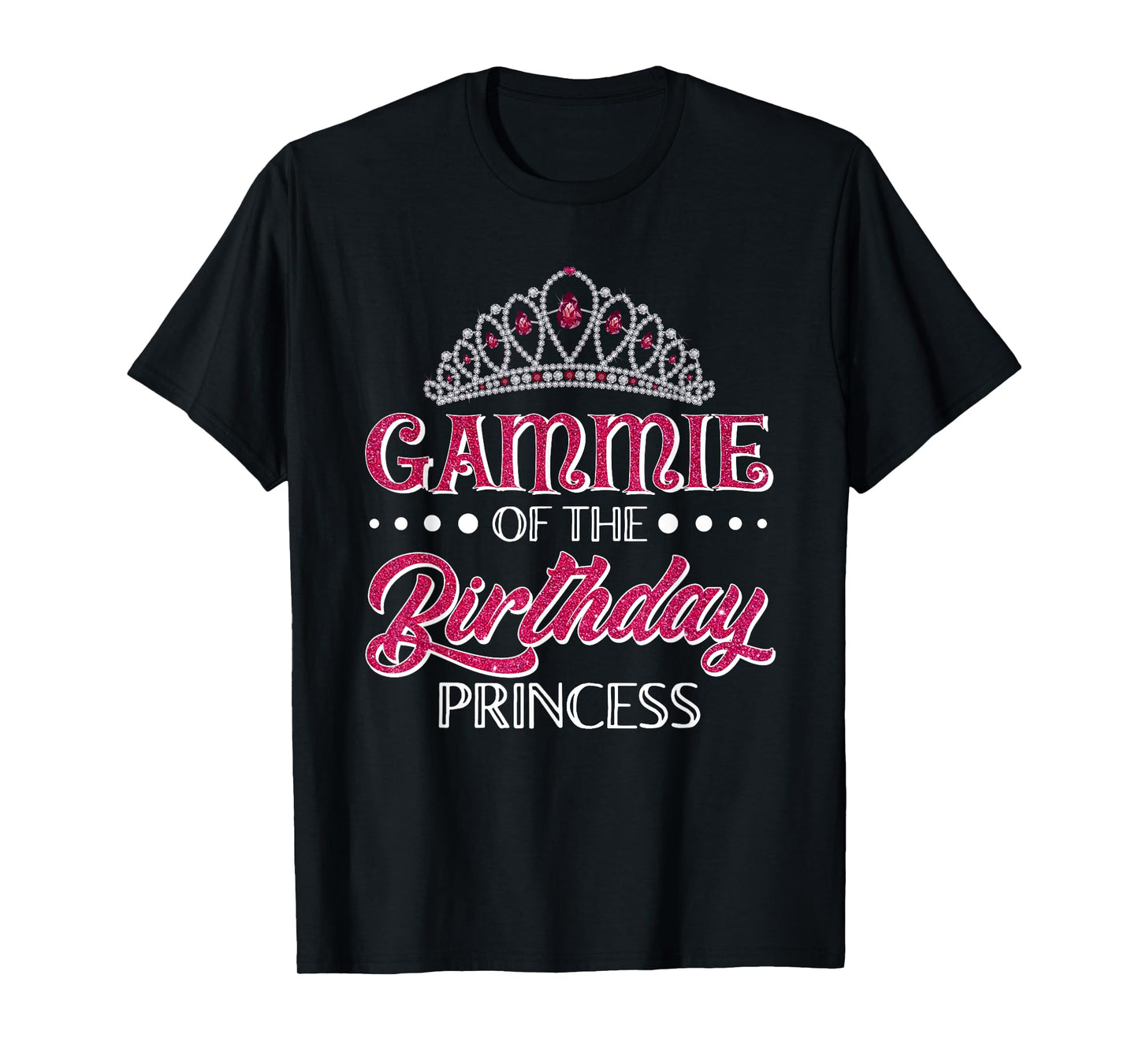 Gammie Of The Birthday Princess Girls Party Matching T-Shirt