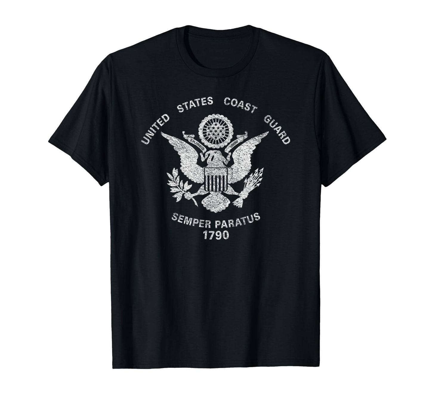 US UNITED STATES COAST GUARD USCG EAGLE FLAG T-Shirt