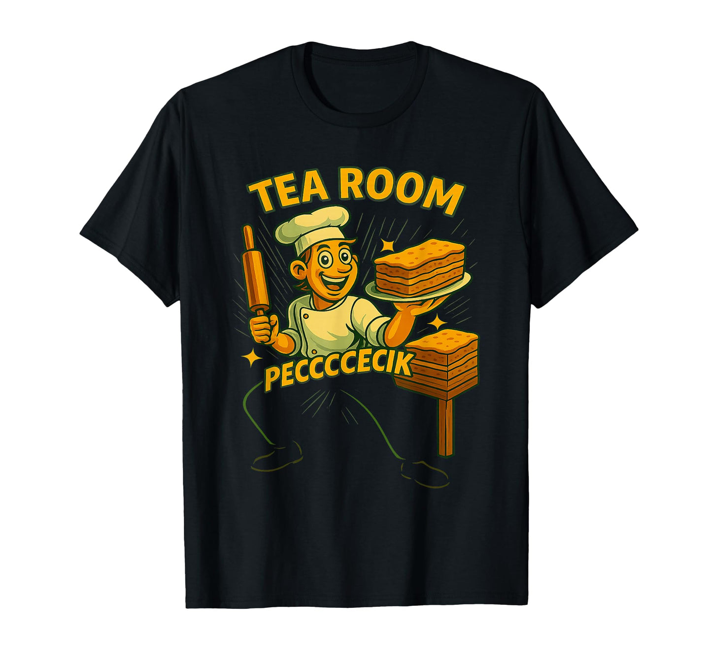 PECOCECIK Chef Graphic – Funny Baking Design for Food Lovers T-Shirt