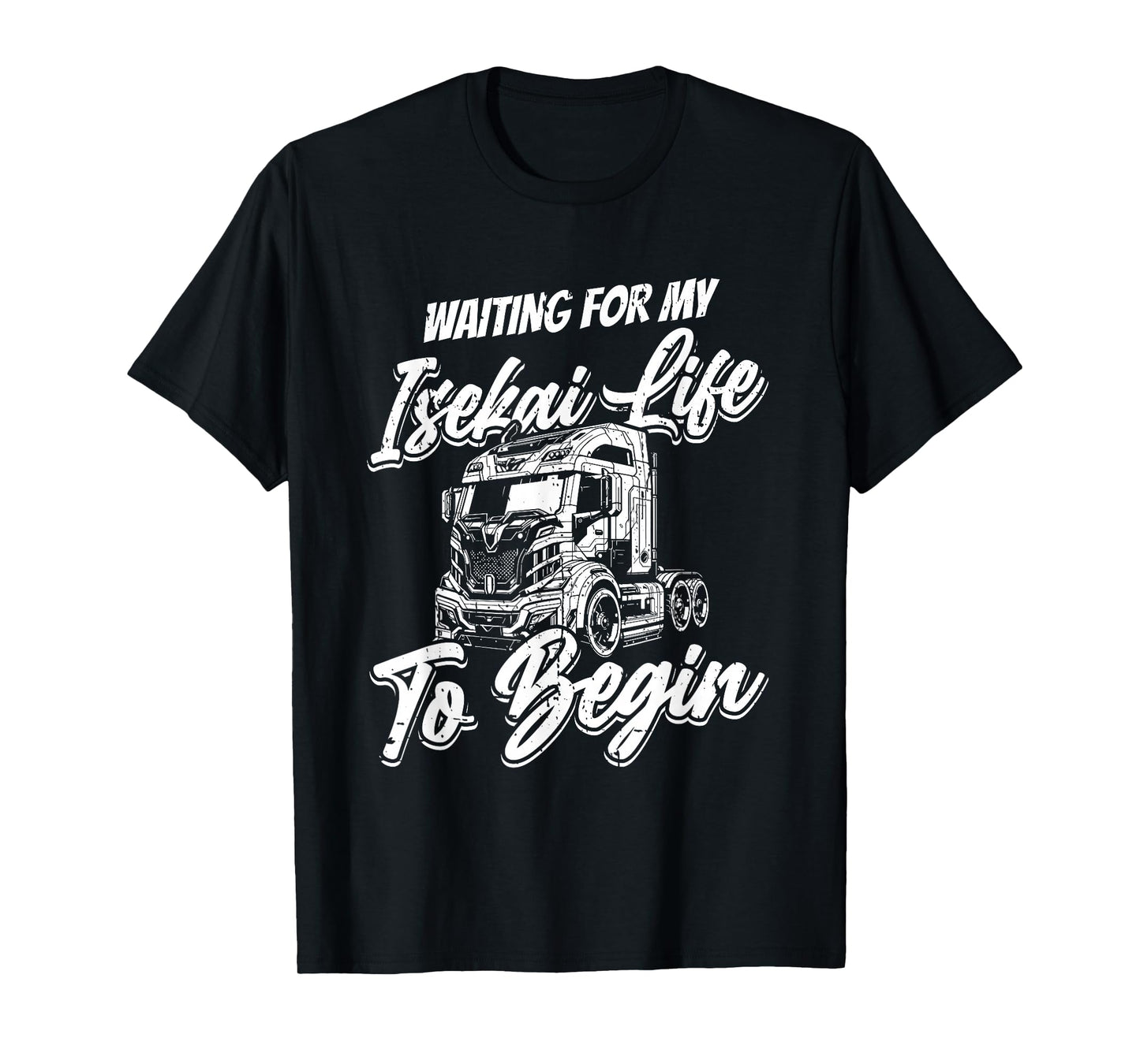 Isekai Manga Cosplay Japanese - Japan Otaku Anime Truckkun T-Shirt