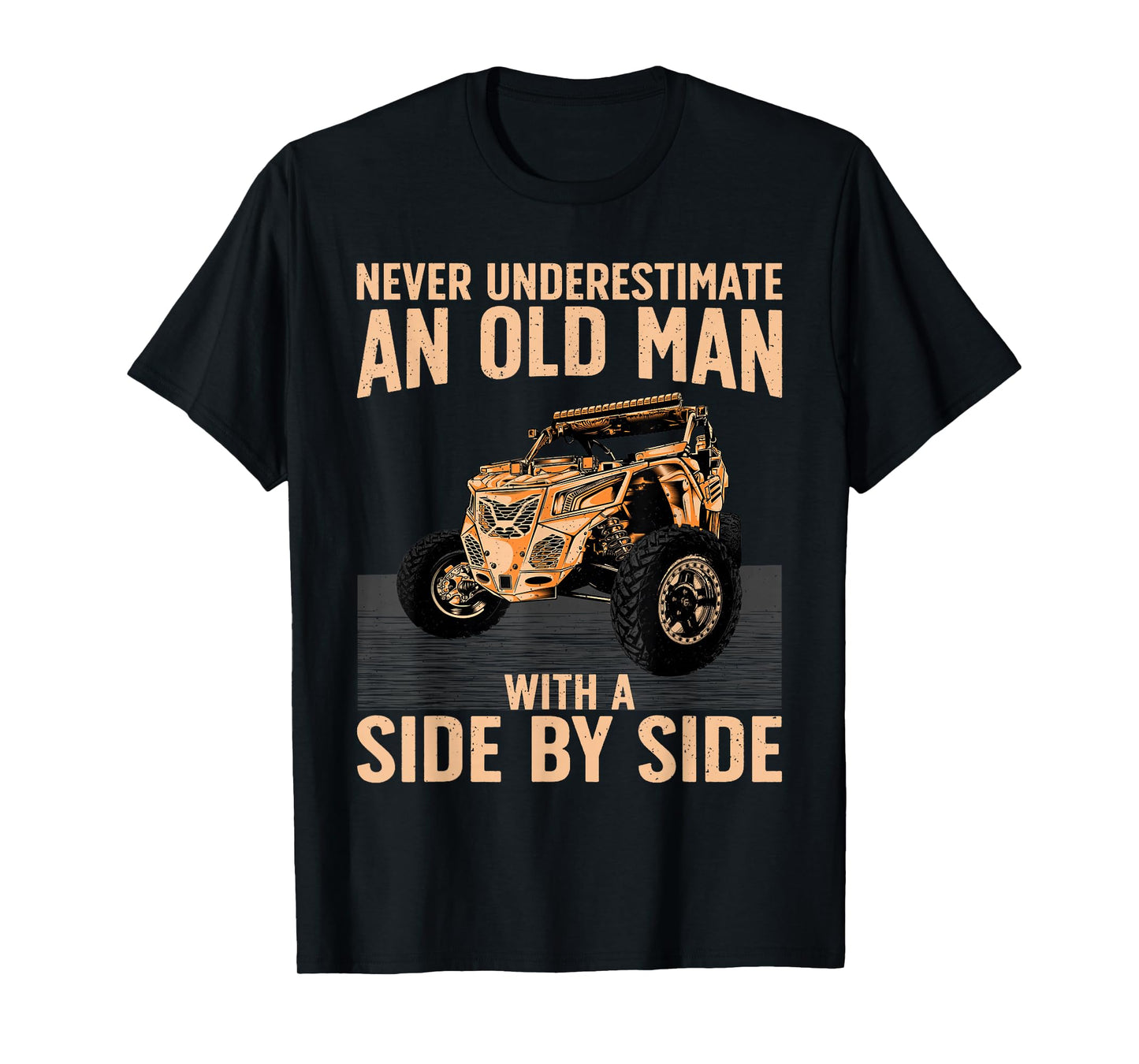 Cool SXS for Grandpa Men Dad Offroad UTV ATV Side-by-Side T-Shirt