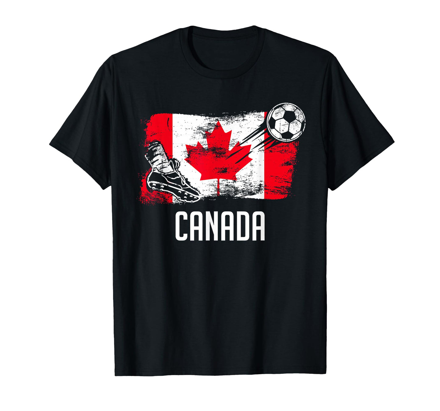 Canada Flag Jersey Canadian Soccer Team Canadian T-Shirt