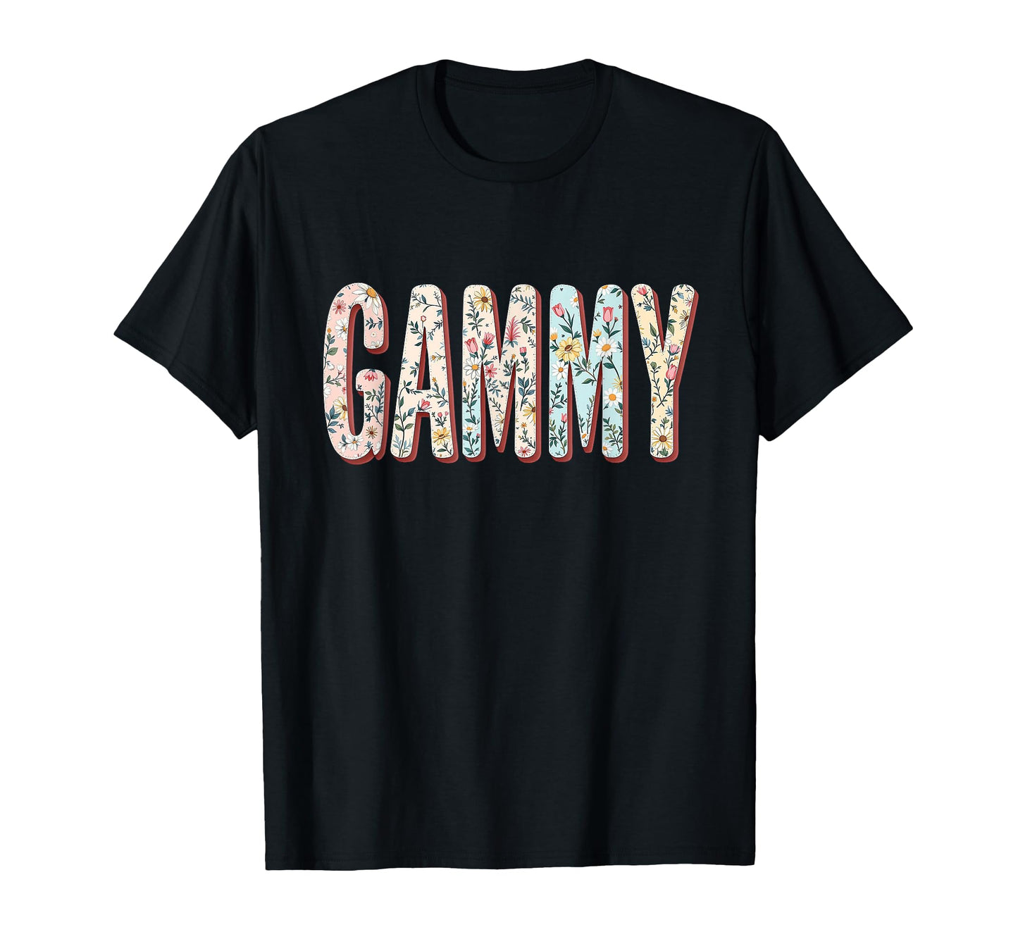 Wildflowers Gammy Floral Mother's Day Gammy T-Shirt