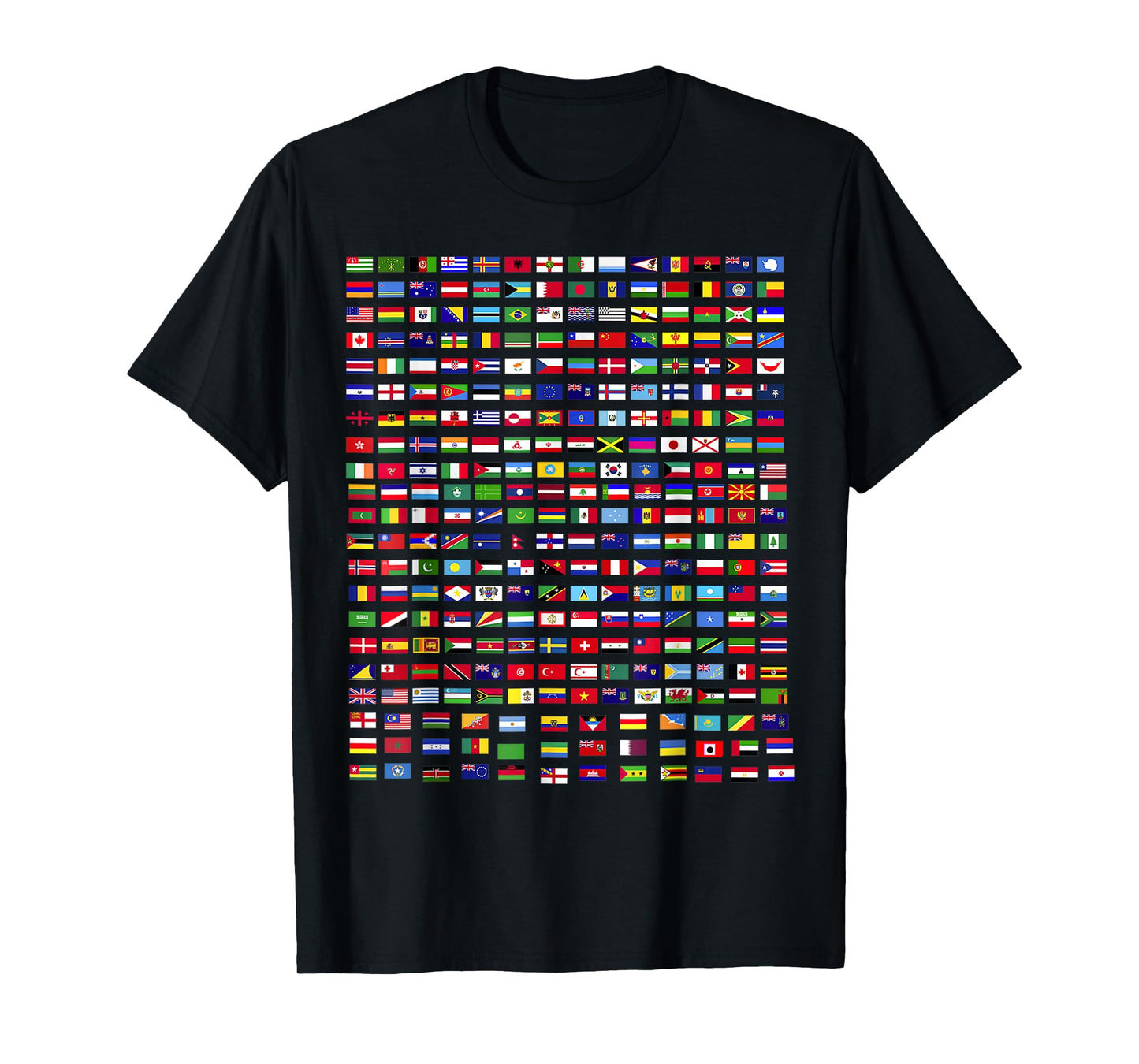 Flags of the Countries of the World 287 Flag International T-Shirt