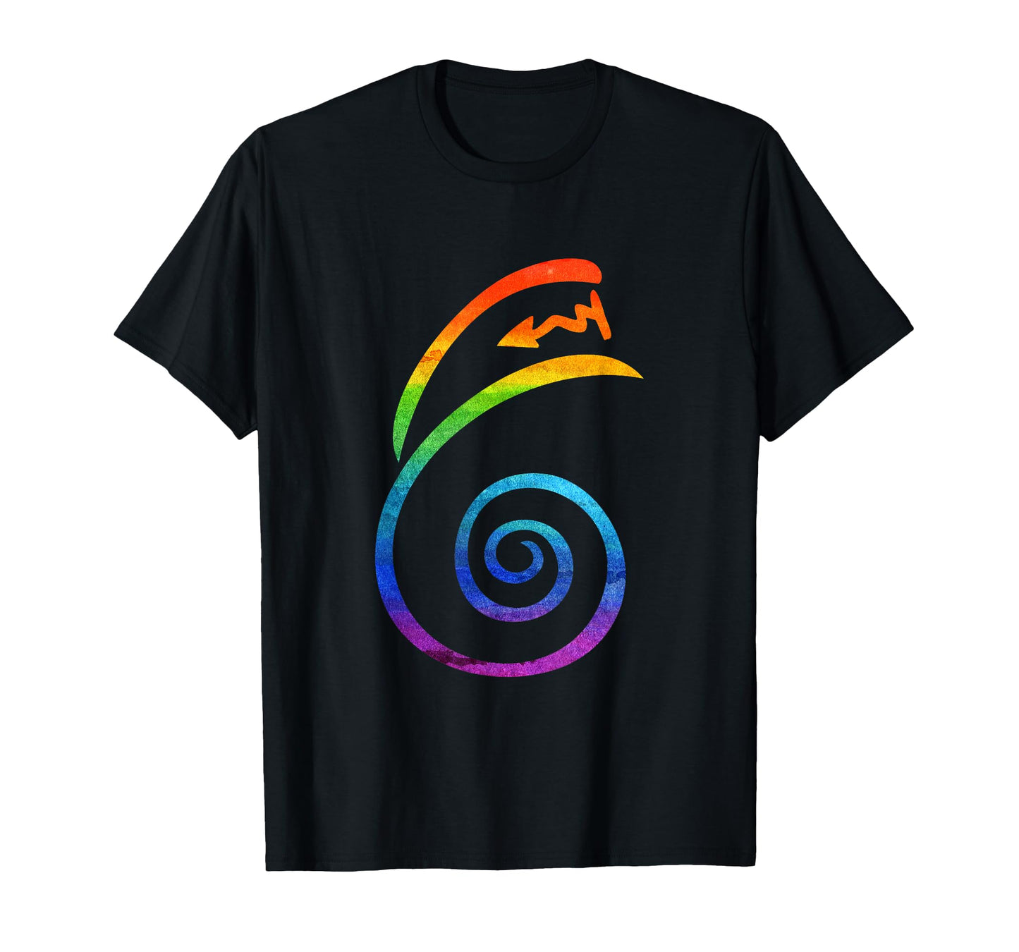LGBT Pride Flag Reiki Dai Ko Myo Spiritual Chakra Yoga T-Shirt