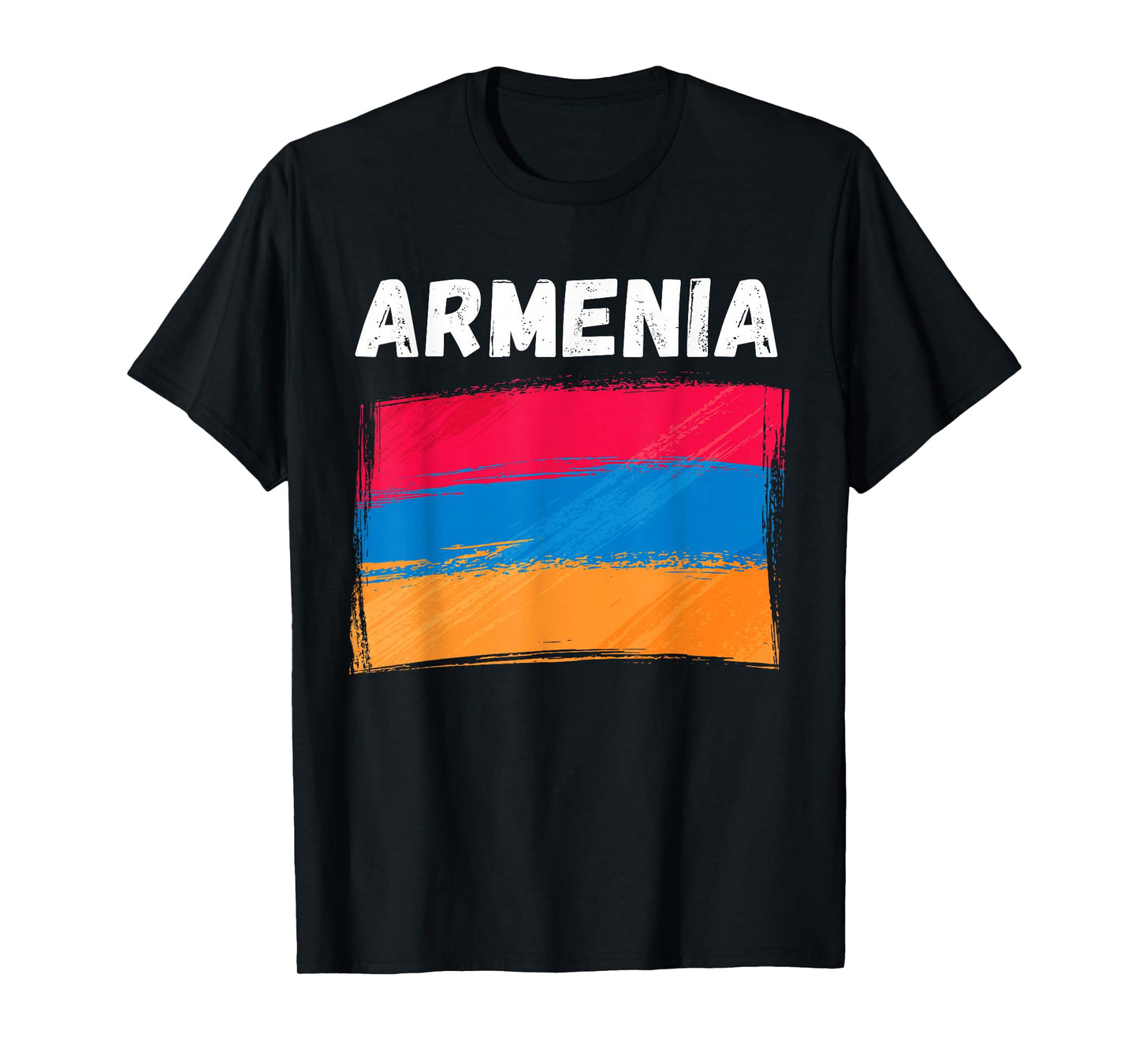 Armenia Flag Holiday Vintage Grunge Armenian Flag T-Shirt