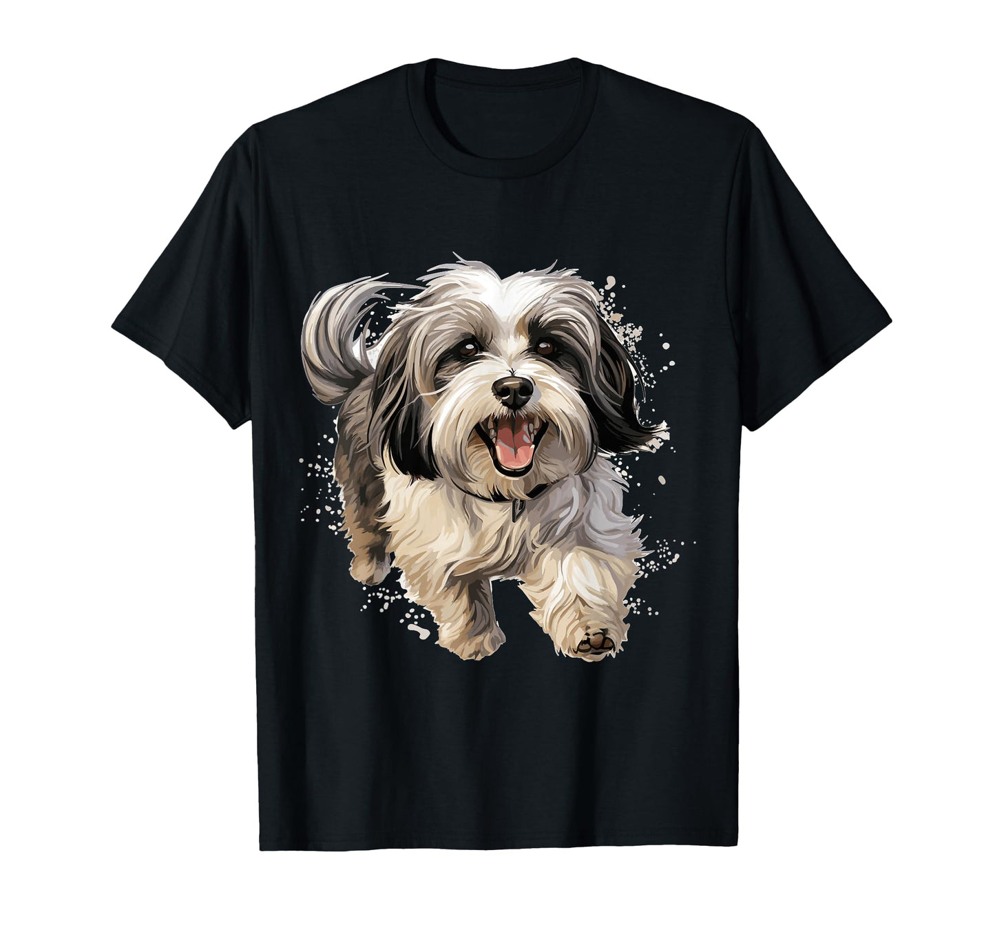 Havanese Dog Breed Pet Cute Graphic T-Shirt