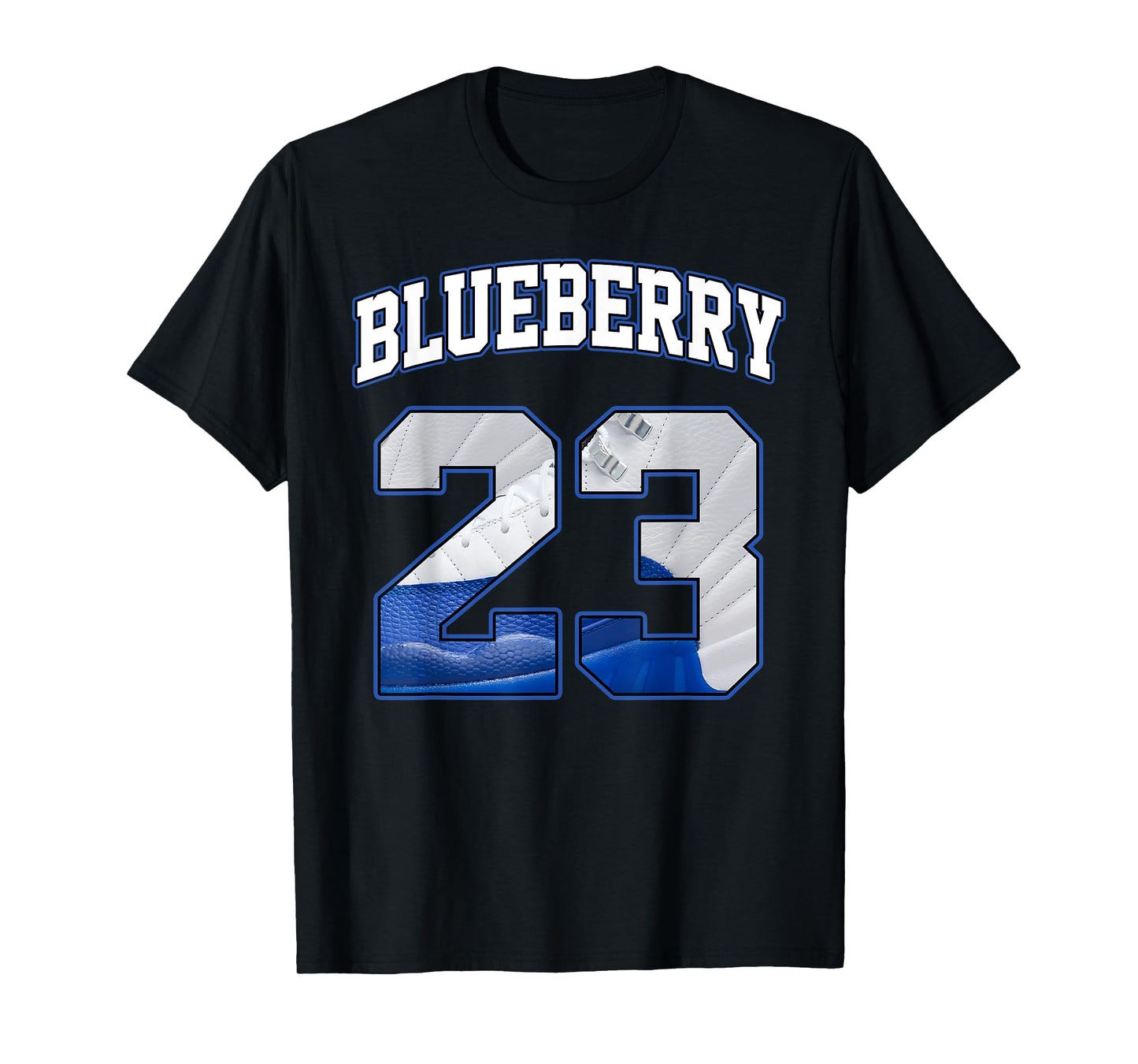 Number 23 Blueberry 12s Matching Tee For Men Women T-Shirt